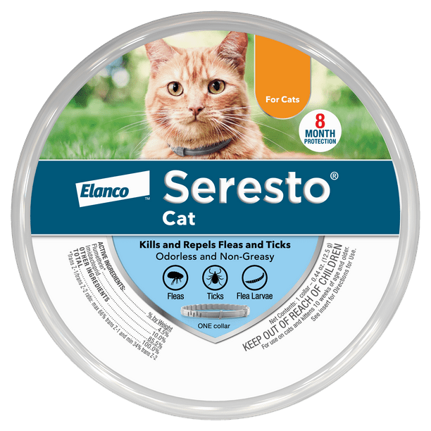 Seresto for Cats 8Month Flea and Tick Prevention Collar