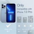 thumbnail image 2 of JETech Magnetic Silicone Case for iPhone 13 Pro 6.1-Inch, Compatible with MagSafe, Phone Cover with Camera Lens Full Protection (Blue Fog), 2 of 6