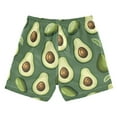 thumbnail image 2 of joogoo Boys Swim Trunks Avocado Fruit Beach Board Shorts Drawstring Swimsuit 2T, 2 of 6