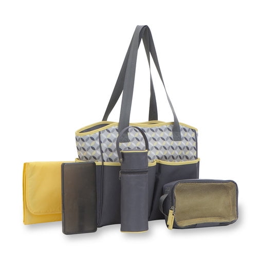 5 piece baby bag set