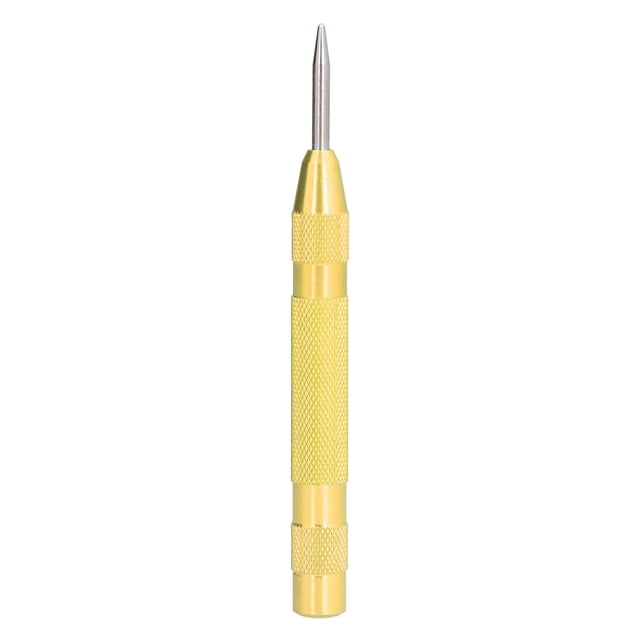 Automatic Center Punch, Removable Tip Automatic Center Hole Punch Adjustable Force Sturdy Durable For Controlling Blow Force