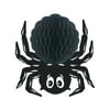 14" Black Tissue Paper Spider Creepy Scary Party Decoration