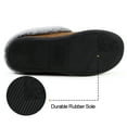 thumbnail image 6 of RockDove Women's Faux Fur Collar Moc Toe Clog Slipper, 6 of 6