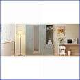 thumbnail image 5 of Chests & Wardrobes | 4-Door Modern Wardrobe with Full-Length Mirror, Gray | Particle Board, 5 of 18