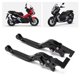 thumbnail image 4 of Manija De Embrague De Freno, Palancas De Embrague De Freno Ajustables Resistentes Al Desgaste 2 Piezas Para Piezas De Motocicleta ANGGREK Negro, 4 of 8