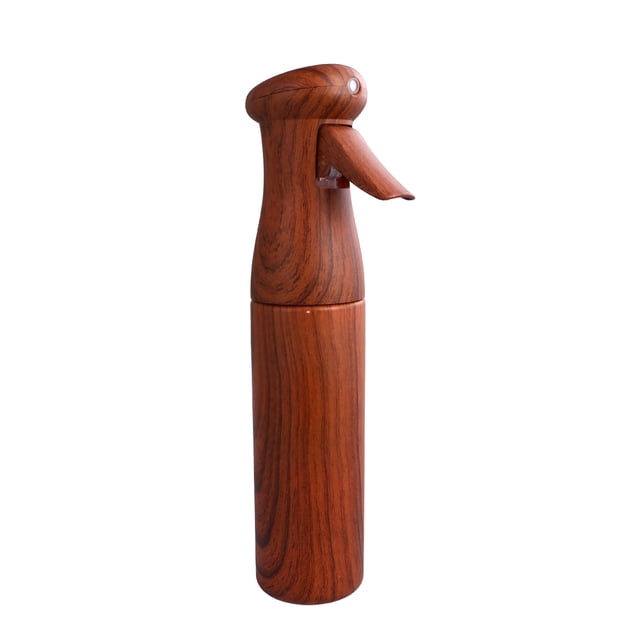 1 pulverizador de imitación de madera, botellas vacías de spray, rellenables, para el hogar y viajes, 250 ml, color 4