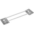 thumbnail image 5 of Barre de Rangement d'Angle Réglable en Acier Inoxydable pour VR - Organisateur de Douche/cuisine Argenté avec Base Rotative, Installation Sans Perçage, Longueur de 9,64-14,88 Pouces, Paquet Unique pour Campeurs et Remorques, 5 of 5