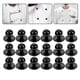 thumbnail image 4 of 100pcs Clothes Buttons Chef Buttons Wind Coat Sewing Buttons Replacement Chef Suit Buttons, 4 of 4