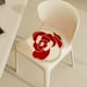 thumbnail image 4 of Cojín rojo para silla de San Valentín | 40 x 40 cm, antideslizante, para taburete de oficina | Suave tejido de cachemira sintética | Cojín cálido y cómodo para el hogar, la oficina, el sofá y para, 4 of 6