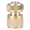 thumbnail image 1 of Conector de manguera de jardín, manguera de conexión rápida de 1/2Adaptador de manguera Conector rápido de manguera Estética elegante, 1 of 8