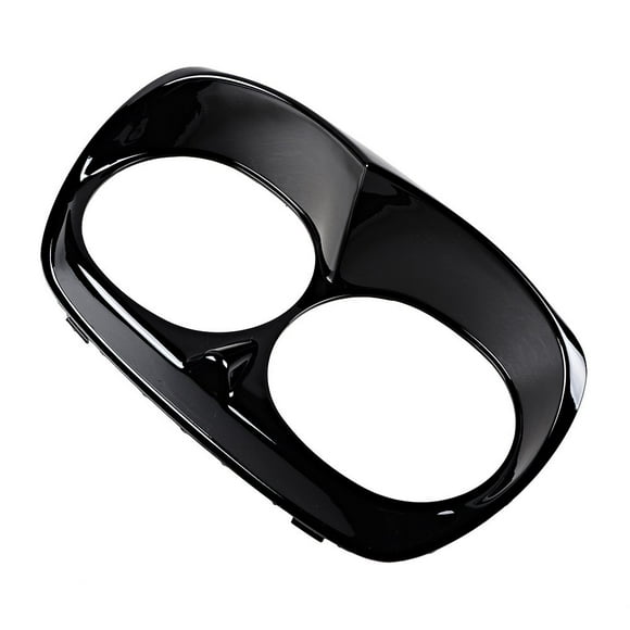 Headlight Bezel Scowl Outer Fairing Fit Harley Road Glide 1998-2013 12 11 10 09 (Glossy Black)