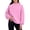 z1-Pink, variant on RYRJJ Women's Sweatshirt Casual Long Sleeve Mock Neck Loose Pullover Solid Color Comfy Y2K Sweatshirts Tunic Top(Beige,L)