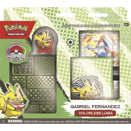Trading Card Game: 2023 Pokémon TCG World Championships Deck - Styles May Vary