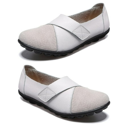 

Printed Leather Casual Shoes Comfortable And Breathable Home Office Shoes