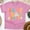 Azalea, variant on En Mi Era Maestra T-Shirt, Retro Spanish Teacher Shirt with Disco Ball and Flowers, Maroon, Size L