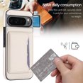 thumbnail image 7 of Caseswill for Google Pixel 11 / Pixel 11 Pro Case with 2X Screen Protector, Magnetic Card Holder Leather Wallet Kickstand Shockproof Protective Cover, Compatible with MagSafe, 7 of 7