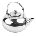 thumbnail image 3 of Durable Stainless Steel Tea Kettle Teapot With Filter 1/1.5/2 /2.5L For Kitchen Camping, Metal Infuser Teapot Water Coffee Pot 2L, 3 of 9