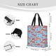 thumbnail image 3 of Easygdp Flamingo Bolsa Tote para Mujer, Bolso de Hombro para Trabajo, Playa, Viajes, Compras y Supermercado, 3 of 7