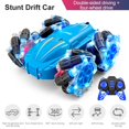 thumbnail image 1 of EIMELI 4WD Double-sided Drift RC Car 2.4GHz Remote Control Off-Road Toys (Blue), 1 of 10