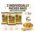 thumbnail image 2 of Crunchy Baked Snack Crackers, Light & Crispy, 3 oz Bags (Pack of 3), Perfect for Soup, Salad & On-the-Go, 2 of 5