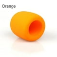 thumbnail image 1 of Colorful Sponge Soft Professional Studio Cover Cap Protective Microphone ORANGE, 1 of 8