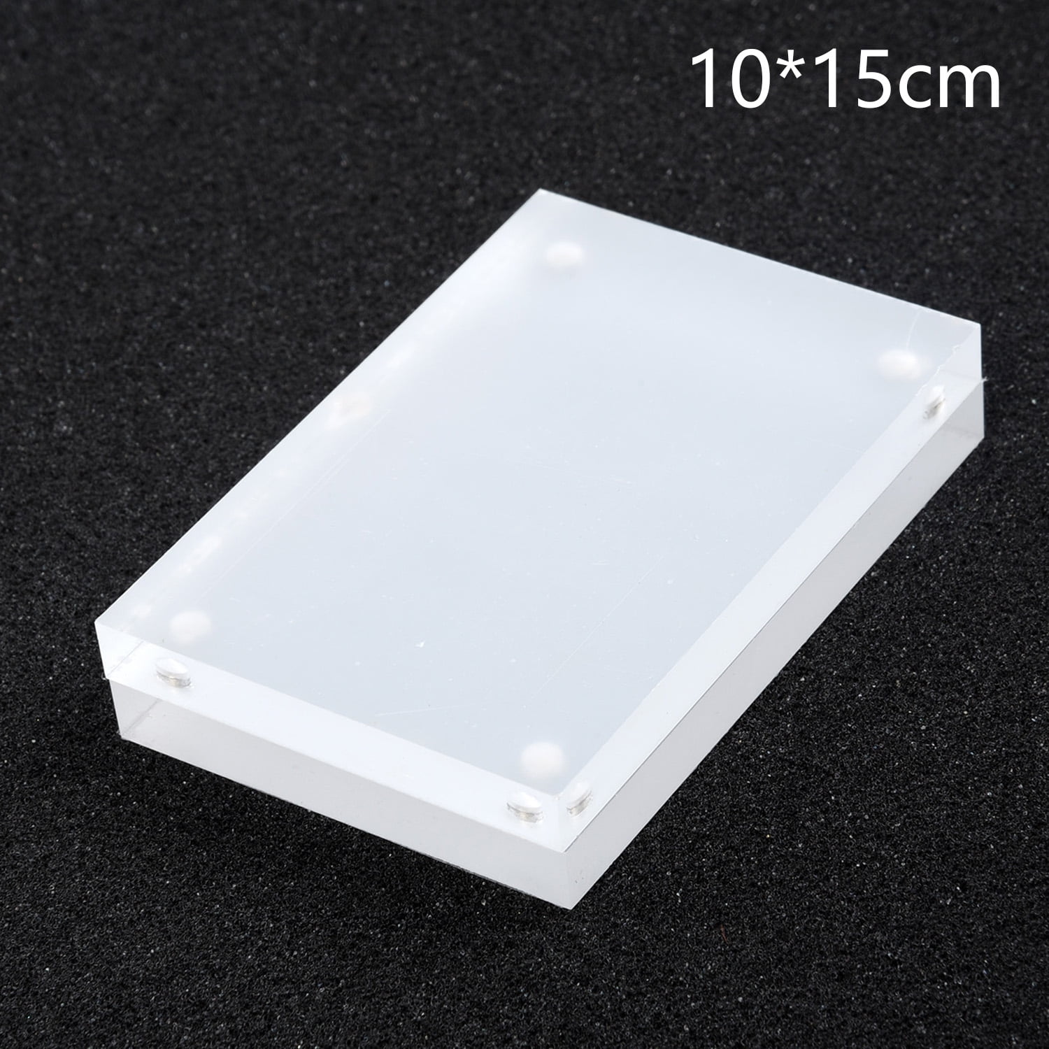 Right Angle Acrylic Photo Frame Non-Toxic Thickness For Wedding Picture 