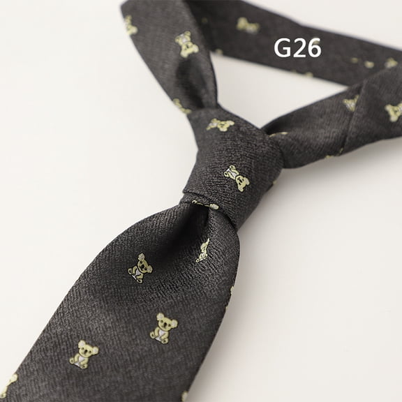 Men's Floral Neck Tie Printed Skinny Tie