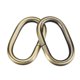 thumbnail image 4 of Hebillas ovaladas Uxcell de 32x15mm, hierro con electroplating tono bronce, paquete de 6, 4 of 4