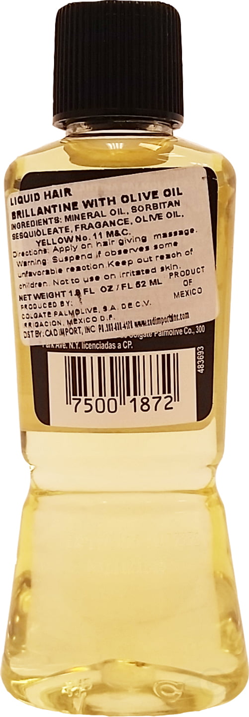 Palmolive Brillantine Hair Oil 115 ml - 7 Oz - Brillantina Aceite Para El  Cabello (Pack of 3) 
