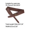 thumbnail image 3 of INSPIRE CHIC Women's Obi Waist Belt for Dresses Wide Belts Buckle Coffee, 3 of 4