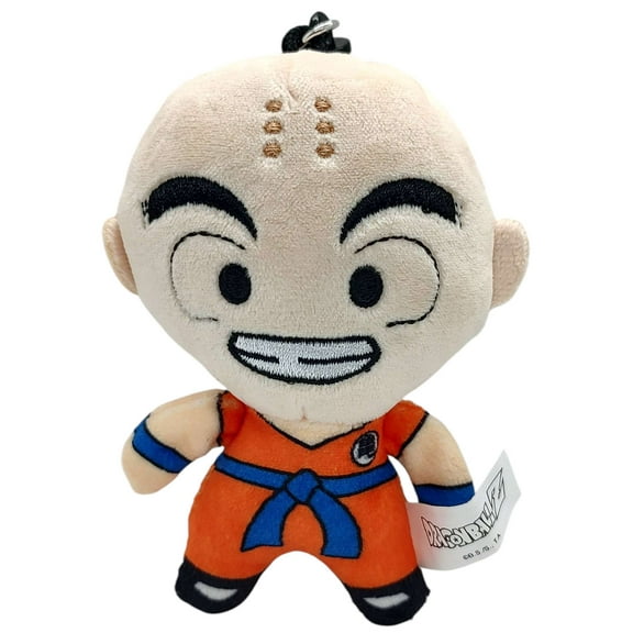 Dragon Ball Z Plush Series 1 Krillin Bag Clip (No Packaging)