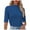 Blue, variant on MIXUE Womens Summer Tops Knitted Solid Color Round Neck Short Sleeve Fashion Casual Elastic Slim Tight Formal Shirts For Women Tee Shirts Activewear,Brown,M