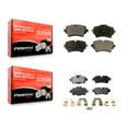 thumbnail image 1 of Positive Plus Front Rear Semi-Metallic Brake Pads Kit for Car 2015 Mini Cooper 1.6L with 294mm Diameter Rotor 5 Lug Wheels KPF-100557, 1 of 8
