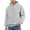 10# Gray, variant on YDDIAN Mens Hoodies Quarter Zip Pullover Plus Size Loose Fit Drop Shoulder Sweatshirt Long Sleeve Fall Workout Y2k Hoodie Beige L