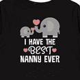 thumbnail image 4 of Inktastic Best Nanny Ever Grandchild Boys or Girls Long Sleeve Toddler T-Shirt, 4 of 5