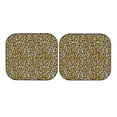thumbnail image 7 of Fotbe Leopard 2-Piece Car Windshield Sun Shade | Sun Blocker for Car Windshield | Foldable Automotive Interior Accessories for Sun Protection-Large, 7 of 7