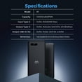 thumbnail image 7 of MIRO Power Bank B7: Compact Powerhouse for On-the-Go Charging 10000mAh, 7 of 7
