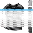 thumbnail image 3 of Aimik Fashion Women's Striped Casual Loose Tank Top Summer Sleeveless Crew Neck Comfy Plus Size Tank Tops, 3 of 5