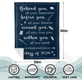 thumbnail image 4 of Graduation Gifts - Graduation Gifts for Her 2024 - Graduation Gifts for Him 2024-2024 Graduation Gifts - PHD Graduation Gifts - College/Masters Degree Graduation Gifts for Her - Blanket 60X50in, 4 of 5