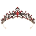 thumbnail image 1 of CATIEBYE Bridal Tiara Rhinestone Headband Wedding Crown Multi Color Hair Decoration, 1 of 6