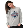 thumbnail image 3 of Tennessee TN Volunteer State Guitar Sweatshirt for Men or Women Brisco Brands X, 3 of 6