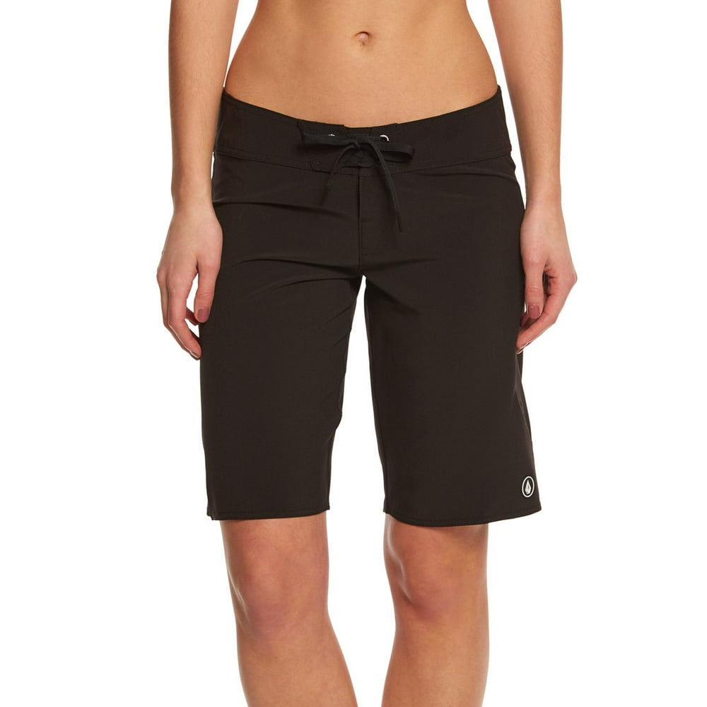 BLACK Simply Solid 11" Boardshorts, US 0