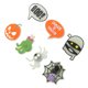 thumbnail image 4 of 50 Uds. Abalorio brillante para zapatos para hombres y mujeres, PVC, tema de Halloween, patrón de dibujos animados, decoración de zapatos para fiesta, 4 of 14