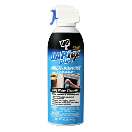 DAPtex Plus Multi-Purpose Foam Sealant 12 OZ