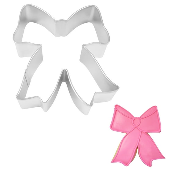 R&M International Ribbon/Bow 3.5" Cookie Cutter