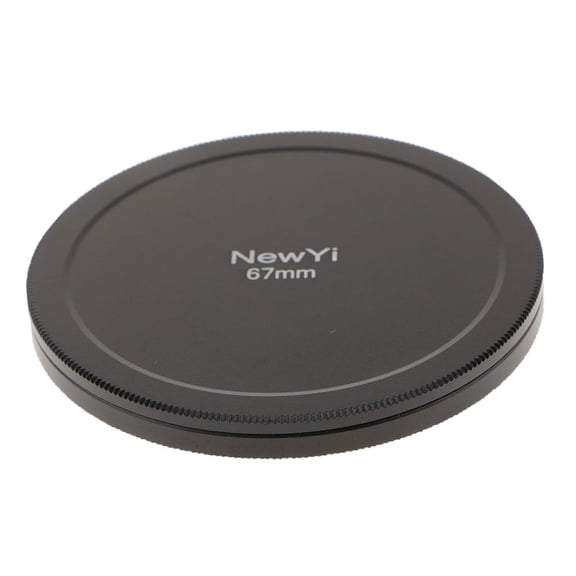Portable 67mm CPL Filter Case Lens Cover Stack Storage Metal Box - Black,