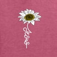 thumbnail image 6 of Wild Bobby, Jesus Flower Script Inspirational/Christian Men Graphic Tee, Vintage Heather Red, 5X-Large, 6 of 6