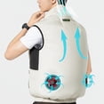 thumbnail image 6 of Jiibva Cooling Fan Vest, Air Conditioning Fans Vest Electric Cool Vest Heat Reducing Clothing for Hiking Cooling Work Fishing, 6 of 7