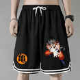 thumbnail image 5 of Pantalones cortos con estampado de Anime Dragon Ball, cómodos, transpirables, para correr, Goku, Torankusu, Son Gohan, pantalones deportivos de secado rápido para playa, 5 of 5