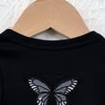 thumbnail image 5 of Eltusu Girls Tank Tops, Casual Solid Color Summer Crew Neck Sleeveless Shirts Black Size 3-4 T, 5 of 6